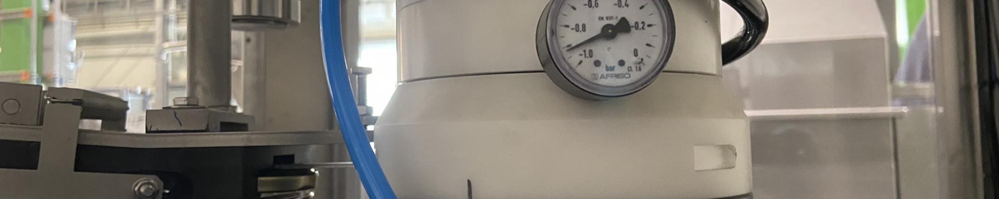 Koud vacuüm sluiten zonder stoom