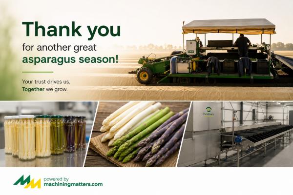 End of the asparagus season 2026
